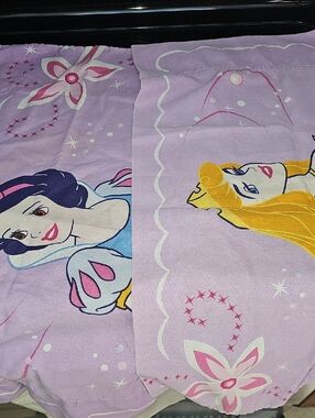 Disney Princess Vintage Pillowcase Set Snow White/Sleeping Beauty On Each One